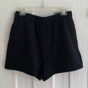 Gap Cloud Light Sweat Short, Black, Women's Medium, NWT